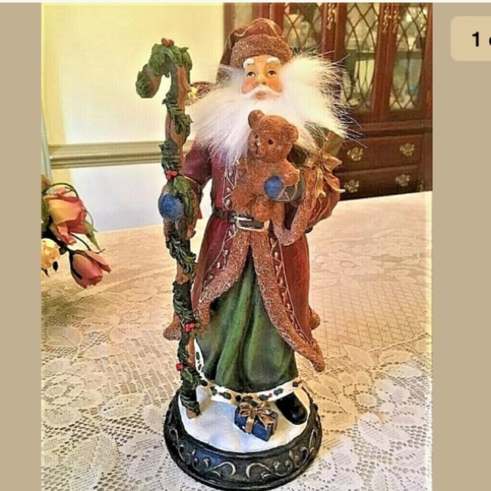 13” Old World Santa Christmas Decoration/ Decor